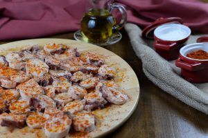 Sabores de pulpo en Restaurante Xentes